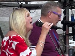 Linda and Rob at Lovin it Live